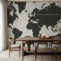 Kami Map I Mural Wallpaper - room preview 06