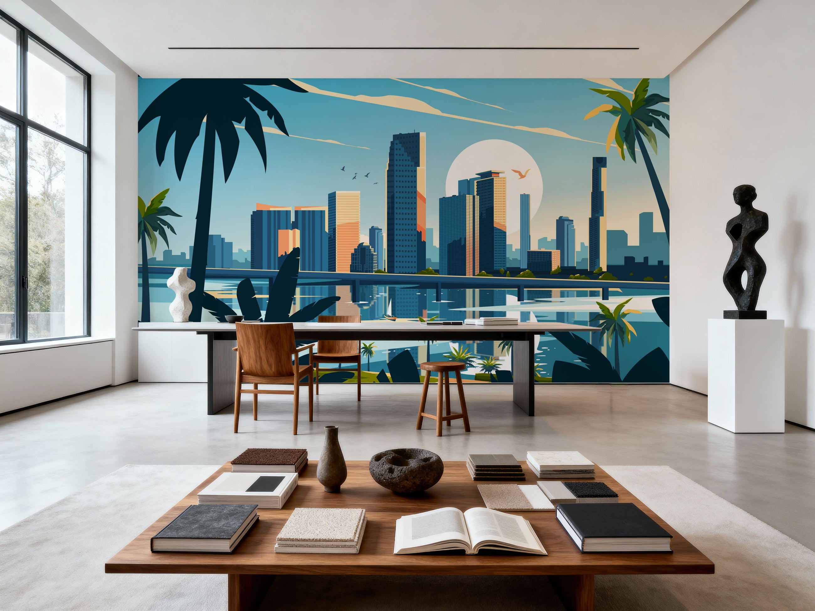 Travel Miami Mural Wallpaper