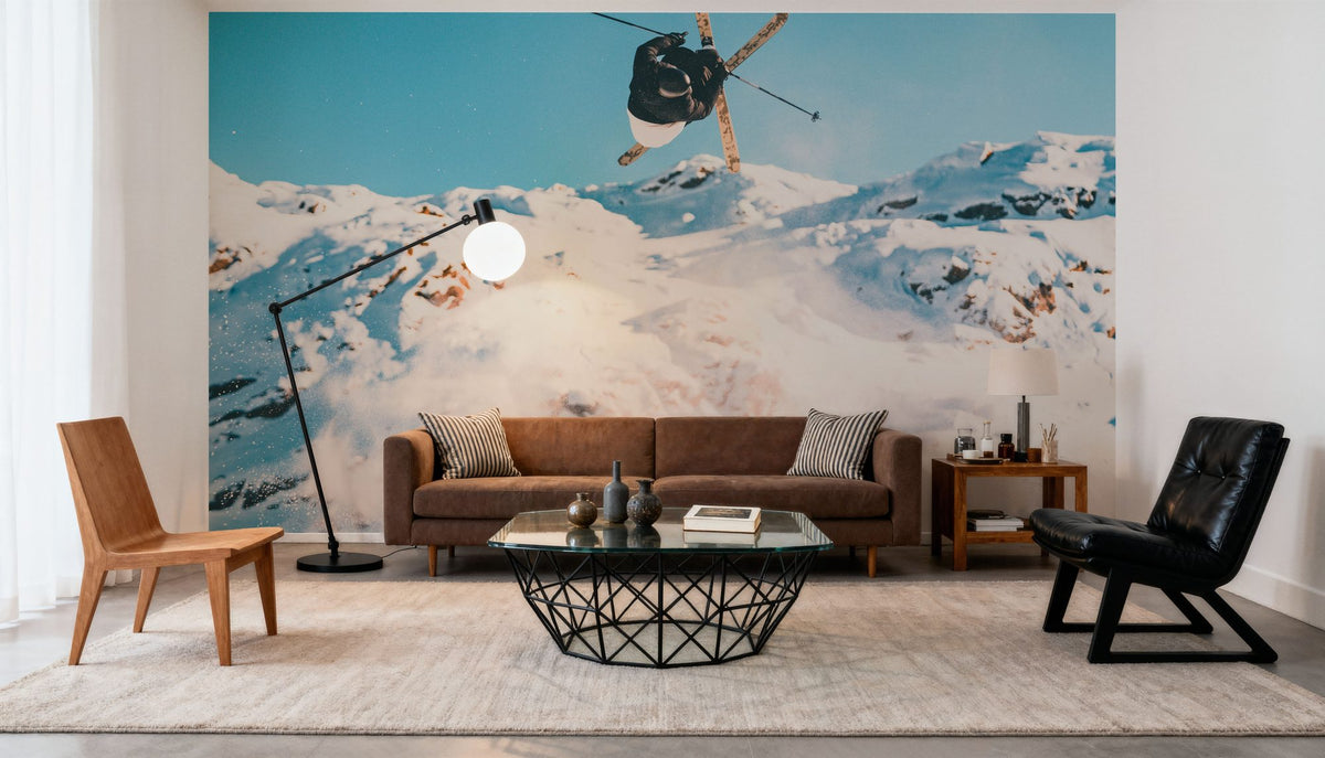 Snow Day II Mural Wallpaper - room preview 06