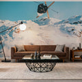Snow Day II Mural Wallpaper - room preview 06