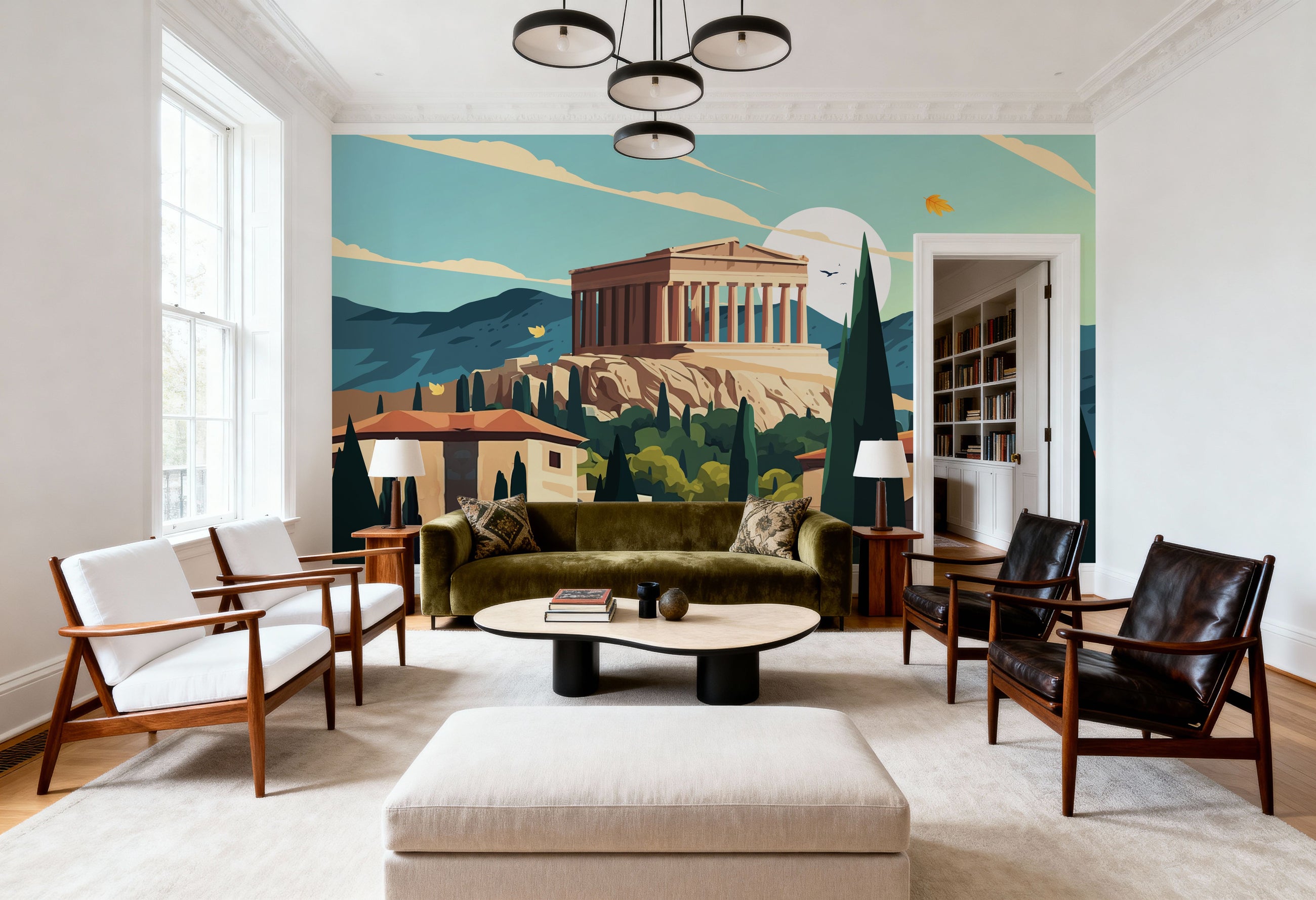 Travel Athens Mural Wallpaper
