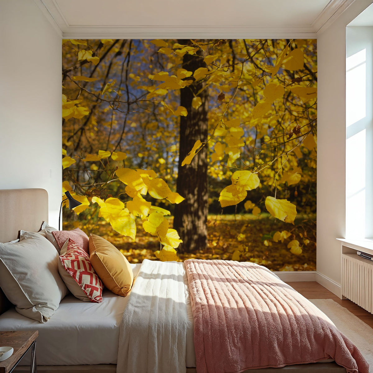 Autumn Radiance Mural Wallpaper - room preview 06