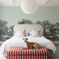 Over the Treetops, Seafoam Mural Wallpaper - room preview 06