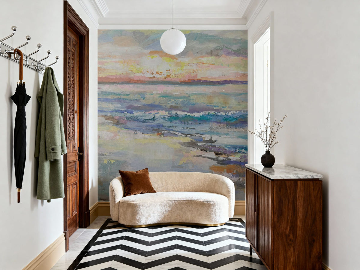 Sea Spray Mural Wallpaper - room preview 06