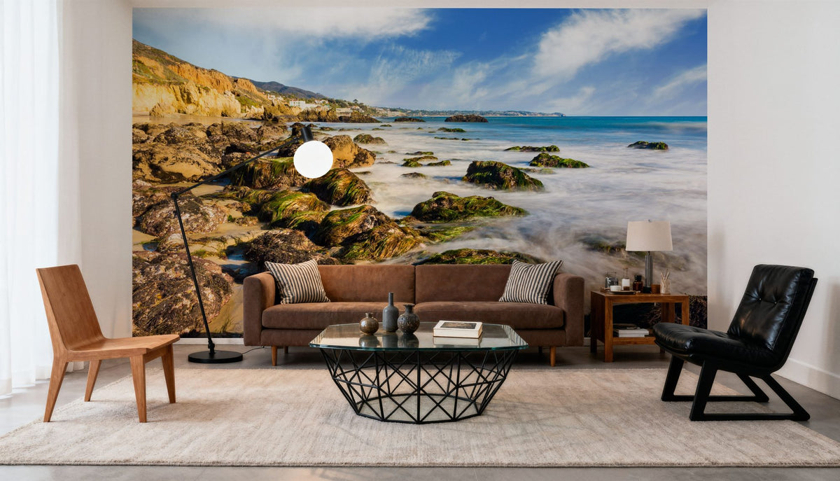 El Matador Beach Mural Wallpaper - room preview 06