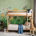 Buttercup Meadow, Green Mural Wallpaper - room preview 06