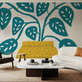 Potted Plant IX Mural Wallpaper - room preview 06