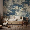 Daydreamer Clouds Mural Wallpaper - room preview 06