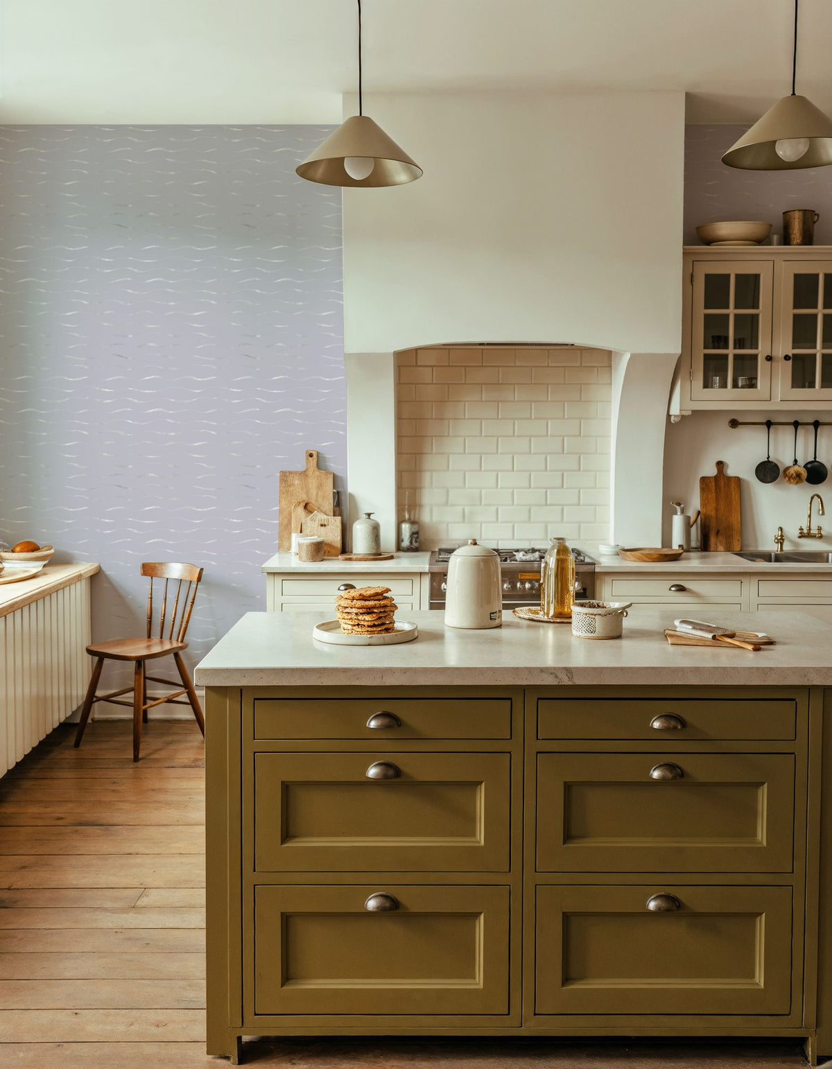 Silver Sea Mural Wallpaper - room preview 06