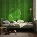 Lacrosse Field Mural Wallpaper - room preview 06