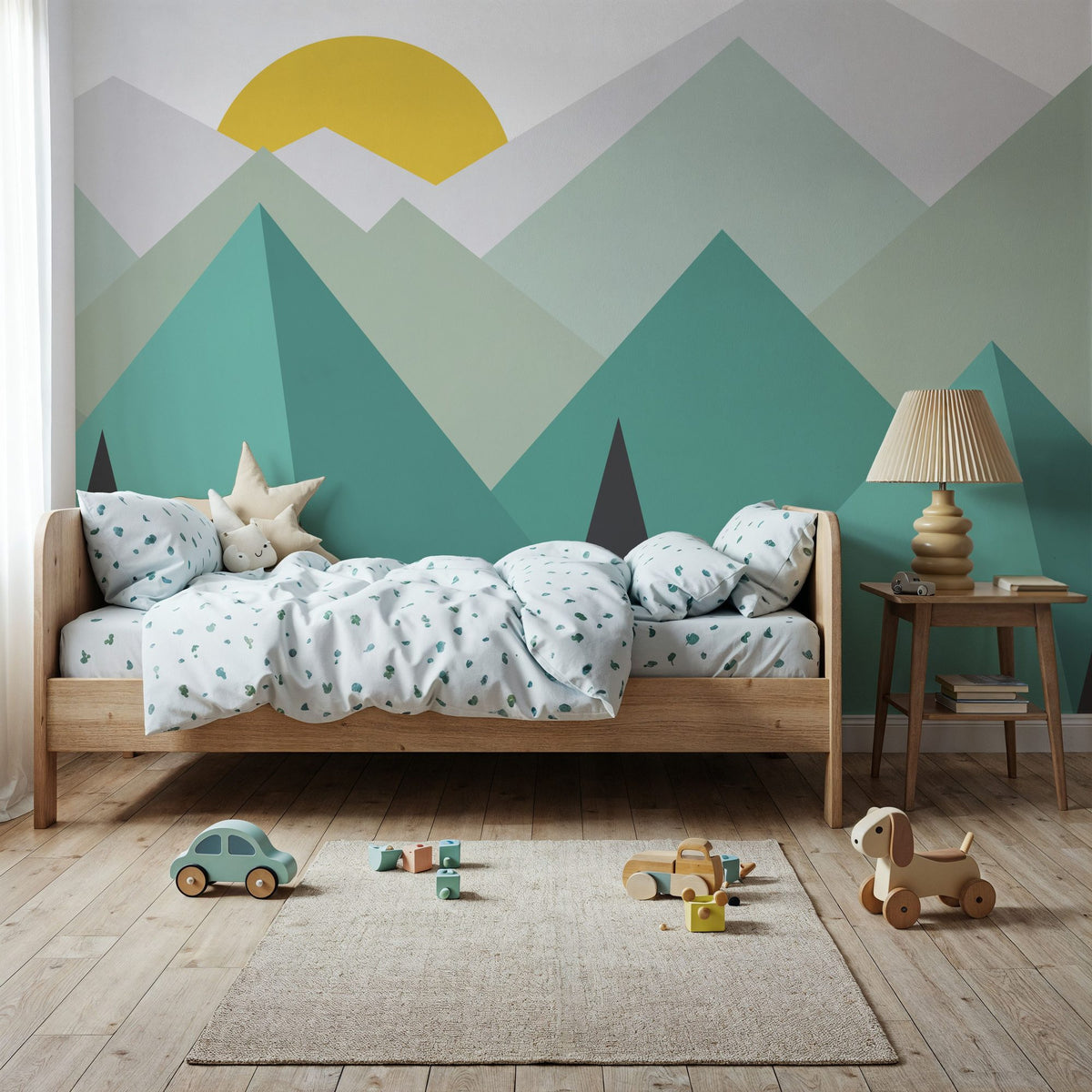 Oregon Sunrise Mural Wallpaper - room preview 06