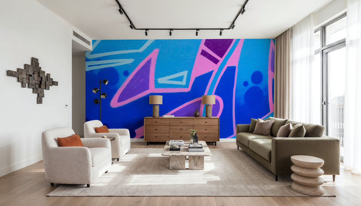 On Track Mural Wallpaper - room preview 06
