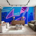 On Track Mural Wallpaper - room preview 06