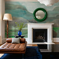 Misted Valley Mural Wallpaper - room preview 06