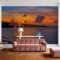 Keys Bridge Mural Wallpaper - room preview 06