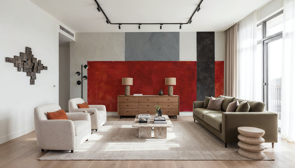 Balance Beam II No Lines Mural Wallpaper - room preview 06