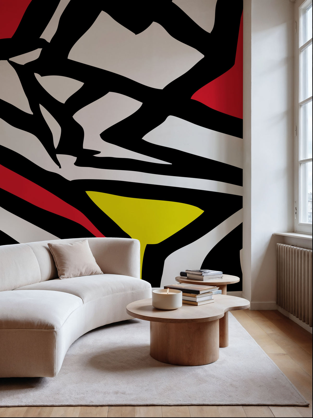 Tigers Back Mural Wallpaper - room preview 06