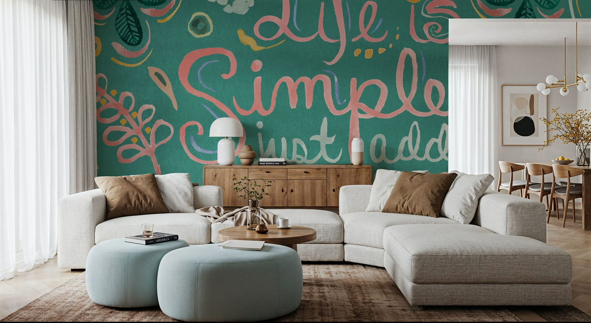 Coastline VII Mural Wallpaper - room preview 06