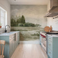 Path to the Mountain Mural Wallpaper - room preview 06