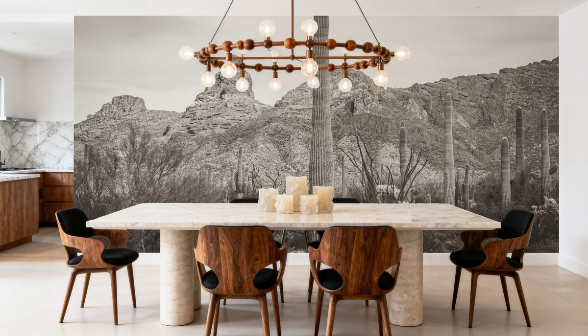 Desert Mornings Mural Wallpaper - room preview 06