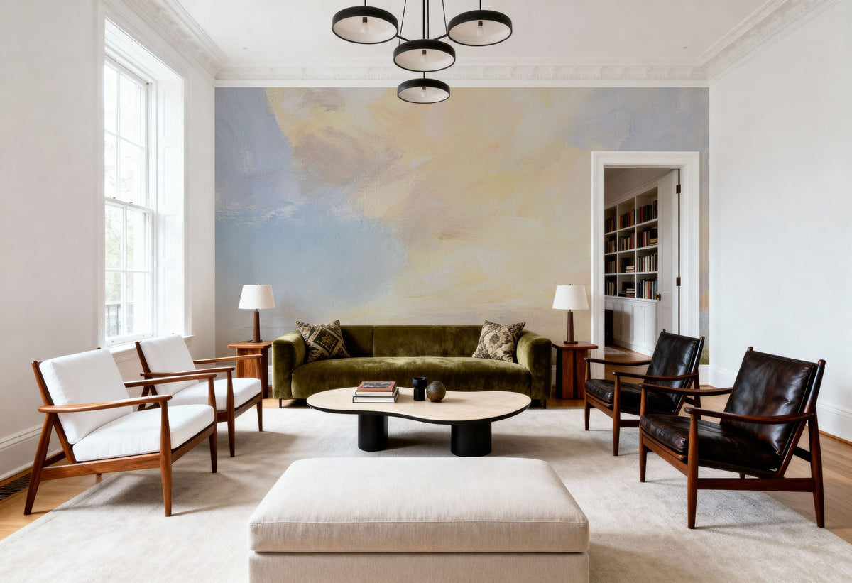 Daybreak on Gull Lake Mural Wallpaper - room preview 06