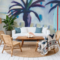 Palm Trees and Rugs Mural Wallpaper - room preview 06