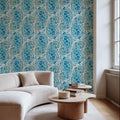 Rustic Floral Mural Wallpaper - room preview 06