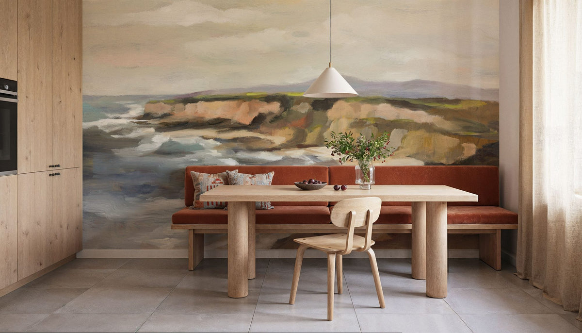 Rocky Coast Mural Wallpaper - room preview 06