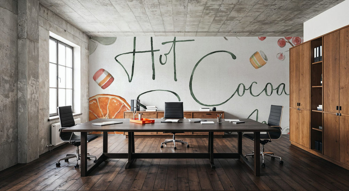 Winter Warmth VI Mural Wallpaper - room preview 06