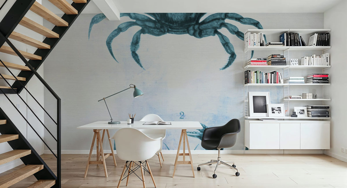 Blue Bay IV Mural Wallpaper - room preview 06