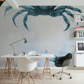 Blue Bay IV Mural Wallpaper - room preview 06