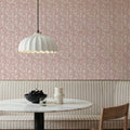 Marbelized Flow, Pink Tulip Mural Wallpaper - room preview 06