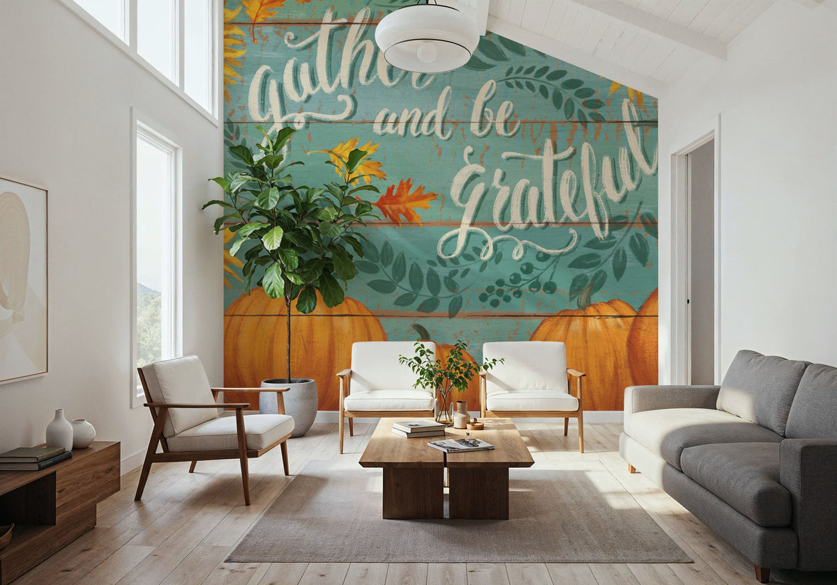 Harvest Delight V Mural Wallpaper - room preview 06