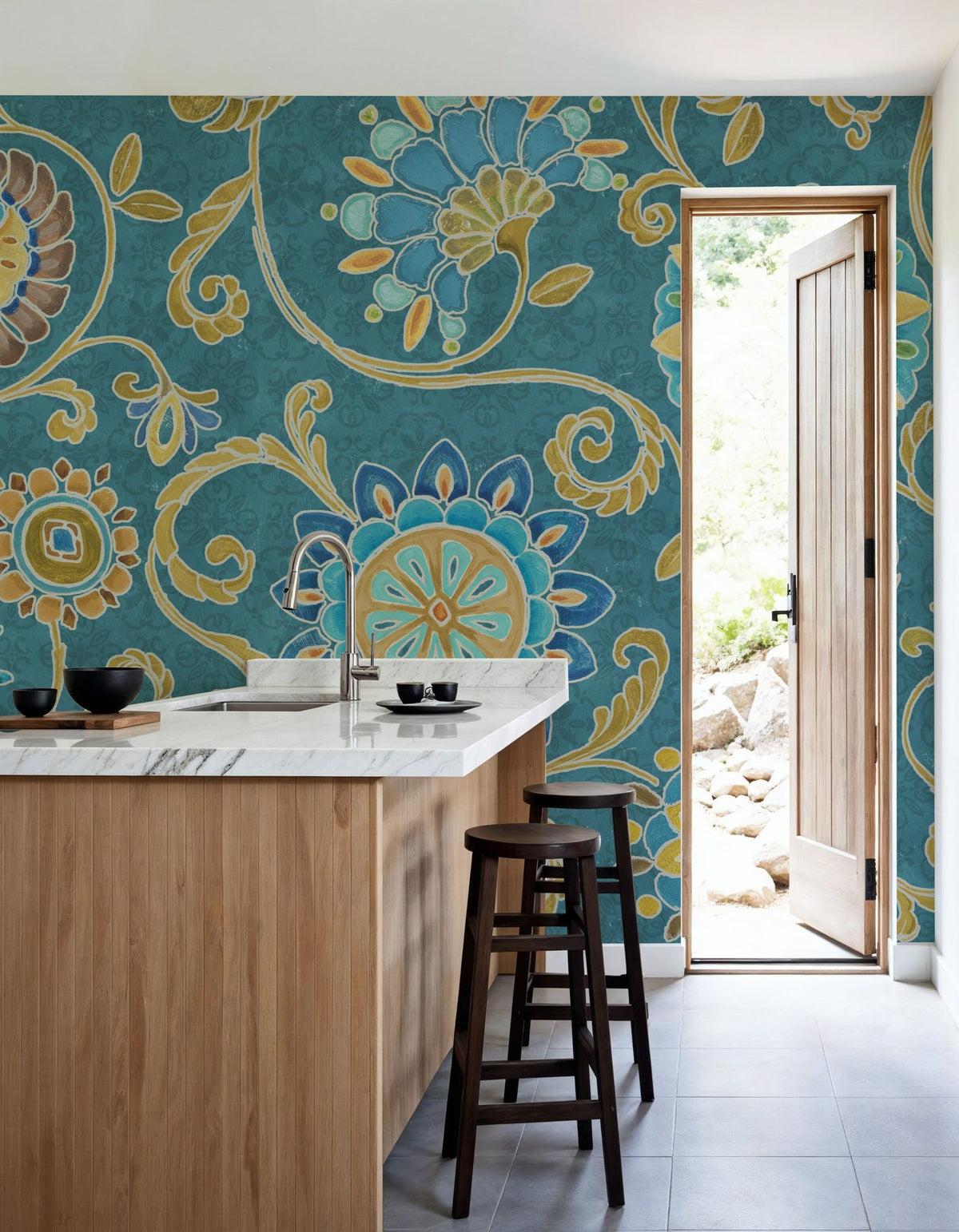Fall Love Tales Mural Wallpaper - room preview 06