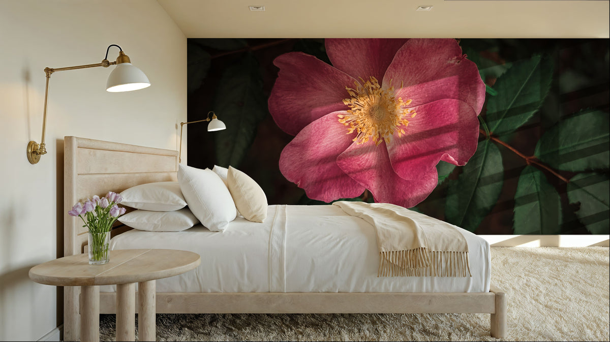 Wild Rose I Mural Wallpaper - room preview 06