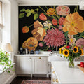 Floral Genesis Mural Wallpaper - room preview 06