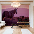 Sharing a Sunset Mural Wallpaper - room preview 06