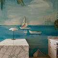 Turquoise Bay I Mural Wallpaper - room preview 06