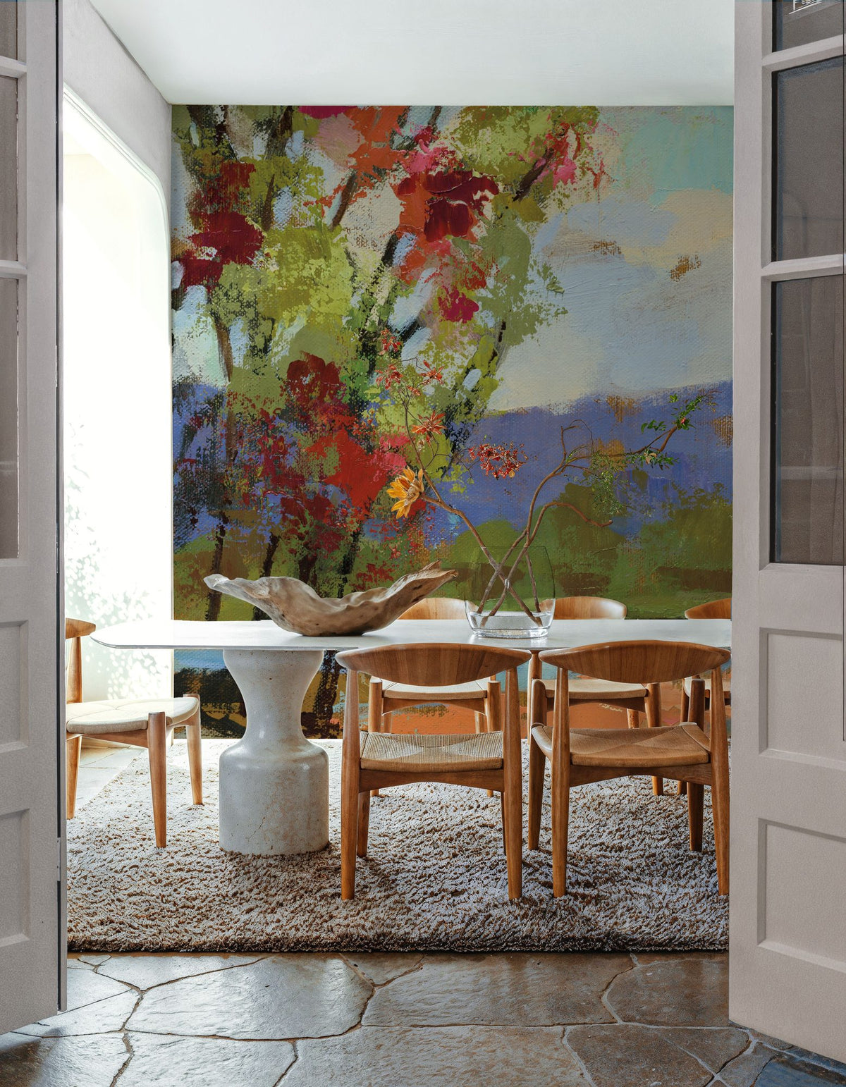 River Edge II Mural Wallpaper - room preview 06