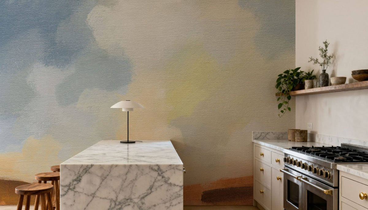 Earth and Sky Trio I Mural Wallpaper - room preview 06
