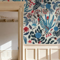 Wonderland Birds, Light Mural Wallpaper - room preview 06