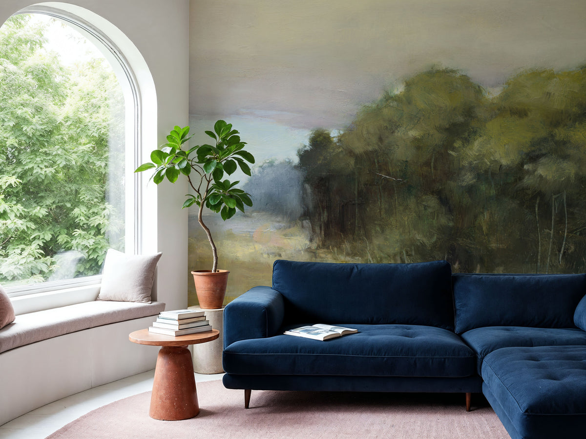 Edge of the Forest Mural Wallpaper - room preview 06