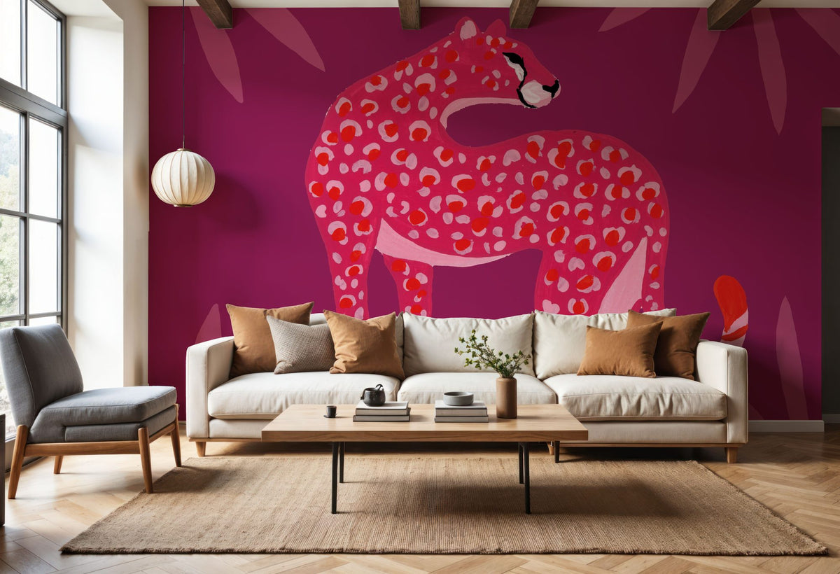 In the Jungle I Mural Wallpaper - room preview 06