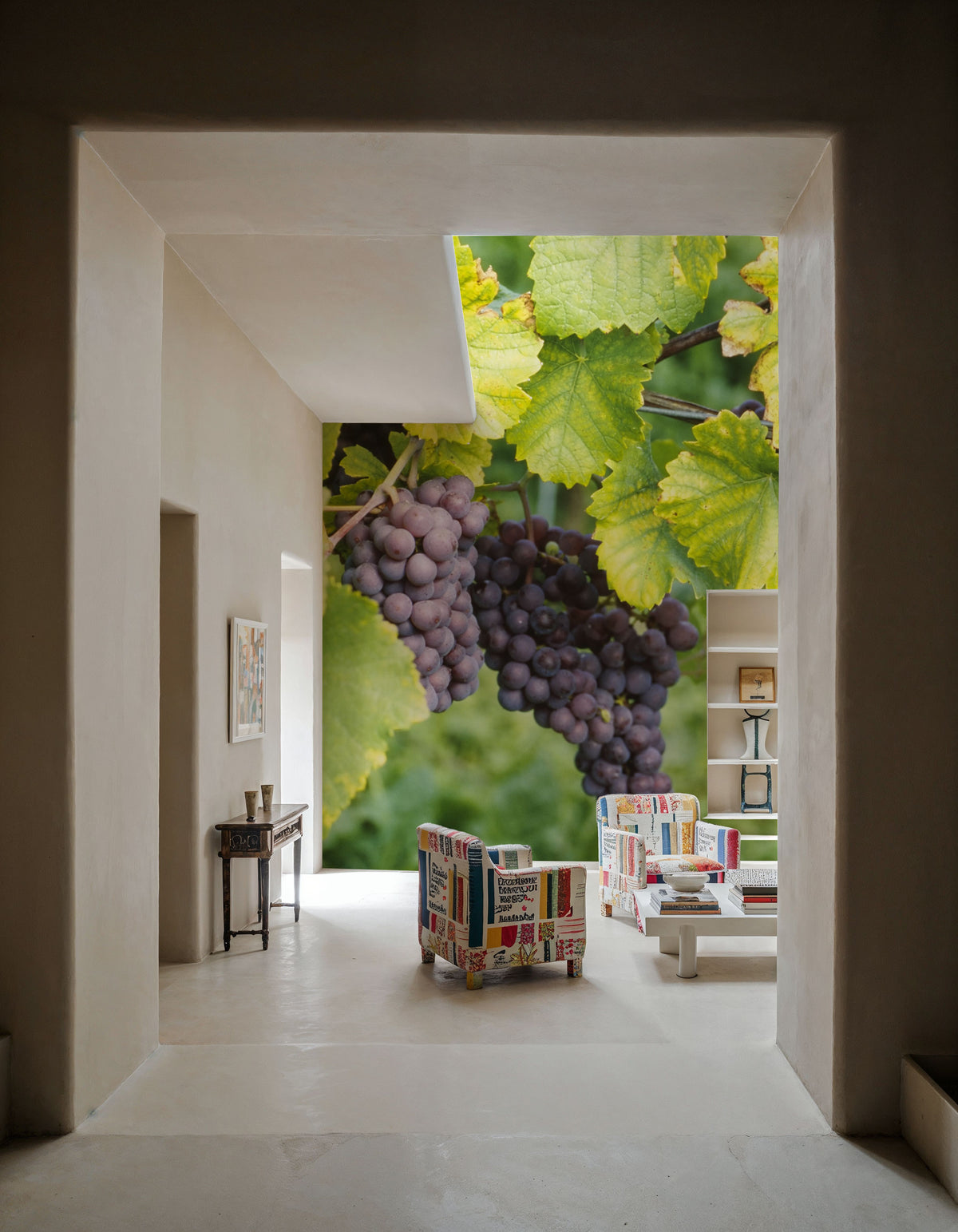 Vineyard Harvest Mural Wallpaper - room preview 06