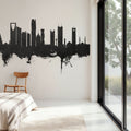 Riyadh Saudi Arabia Skyline Black & White Mural Wallpaper - room preview 06