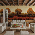 Autumn Forest III Mural Wallpaper - room preview 06