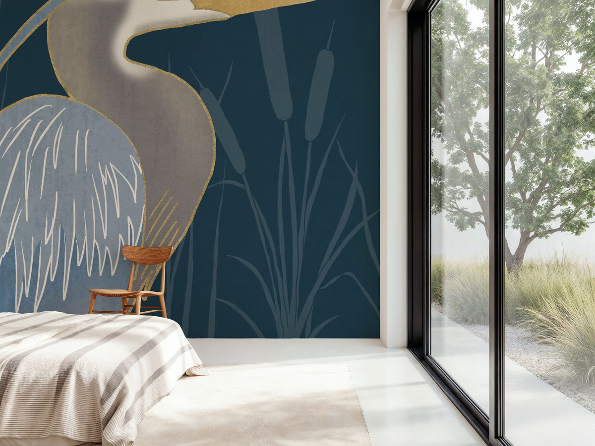 By the Shore II Mural Wallpaper - room preview 06