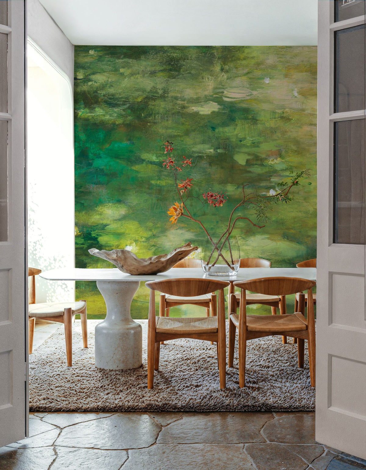 Lakeside Reverie Mural Wallpaper - room preview 06