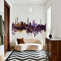 New Delhi India Skyline Mural Wallpaper - room preview 06