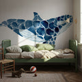 Killer Whale Mural Wallpaper - room preview 06